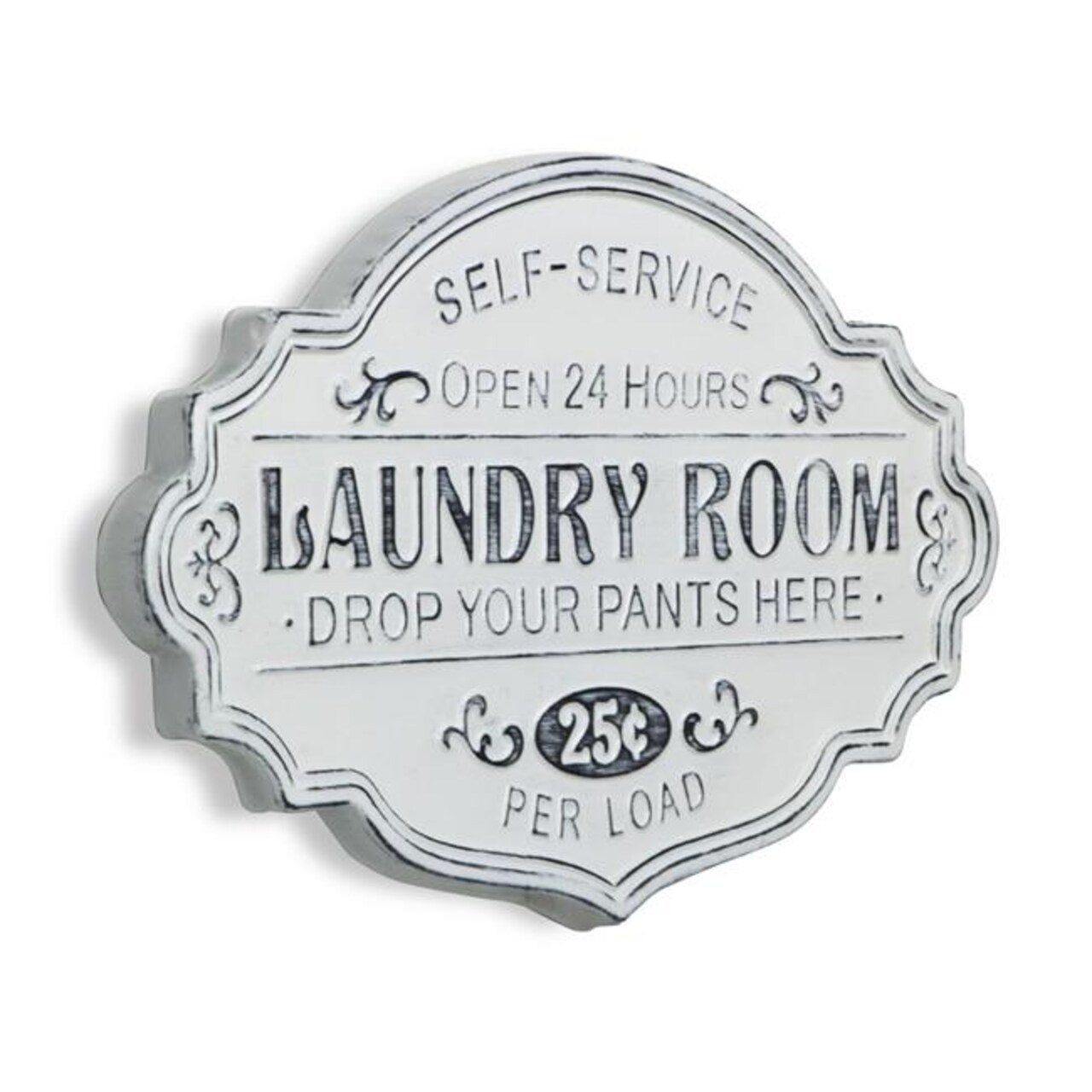 Cheungs 5321 Enamel Finished Laundry Room Sign